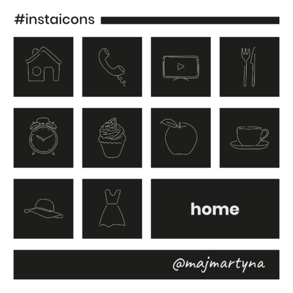 #instaicons standard black