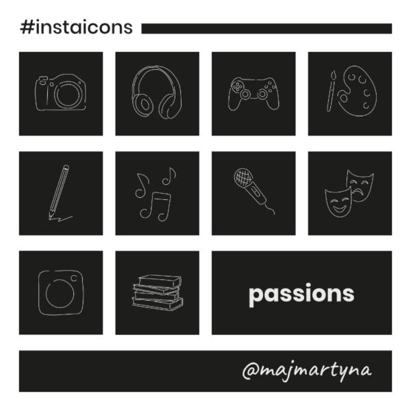 #instaicons standard black