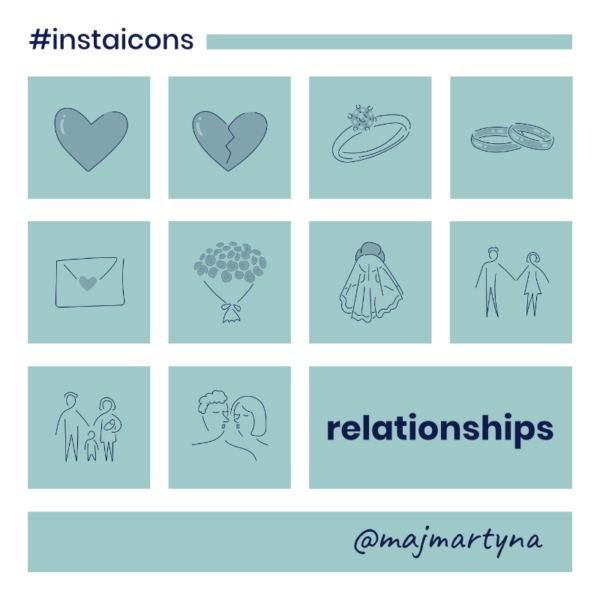 #instaicons basic relationship