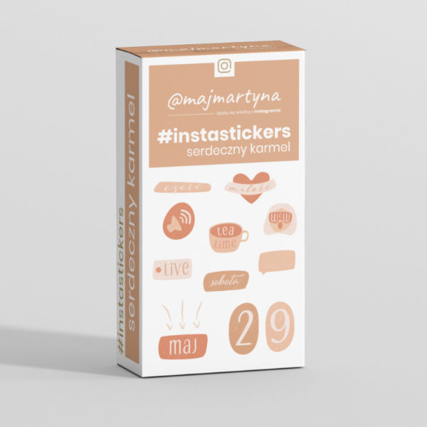 #instastickers serdeczny karmel