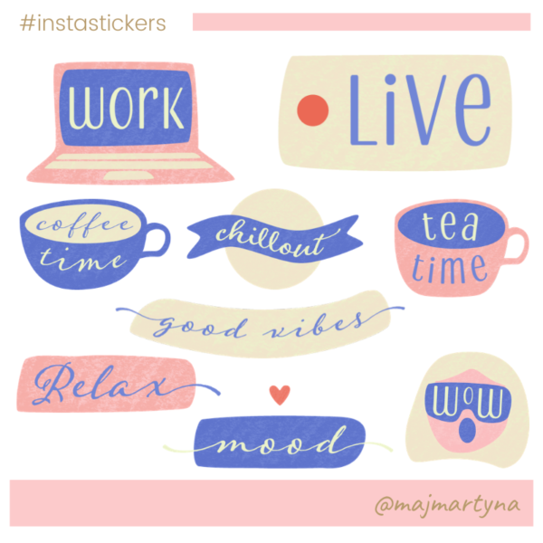 #instastickers nieśmiała poziomka