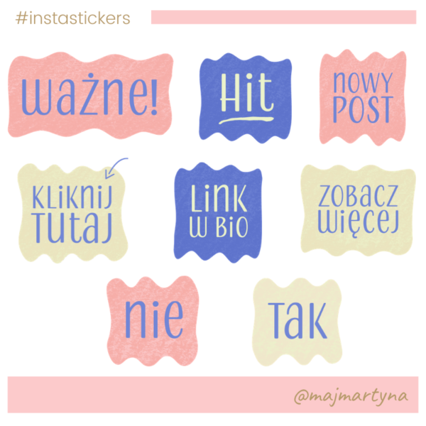 #instastickers nieśmiała poziomka