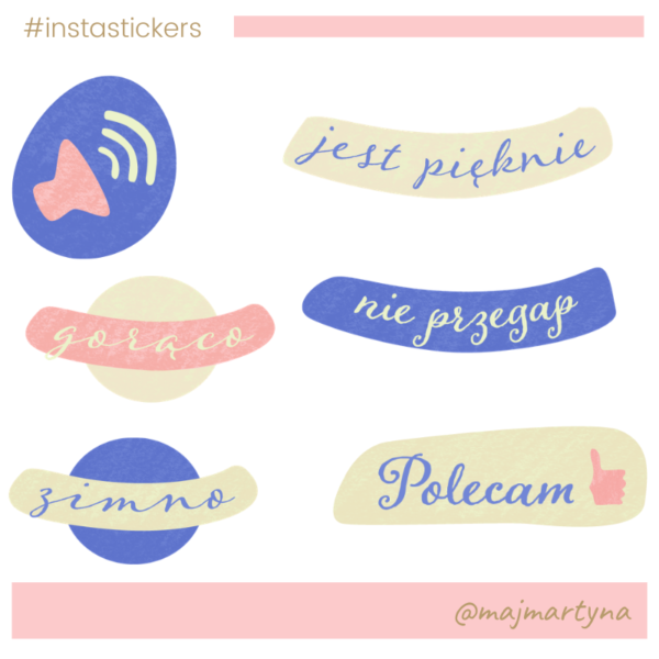 #instastickers nieśmiała poziomka